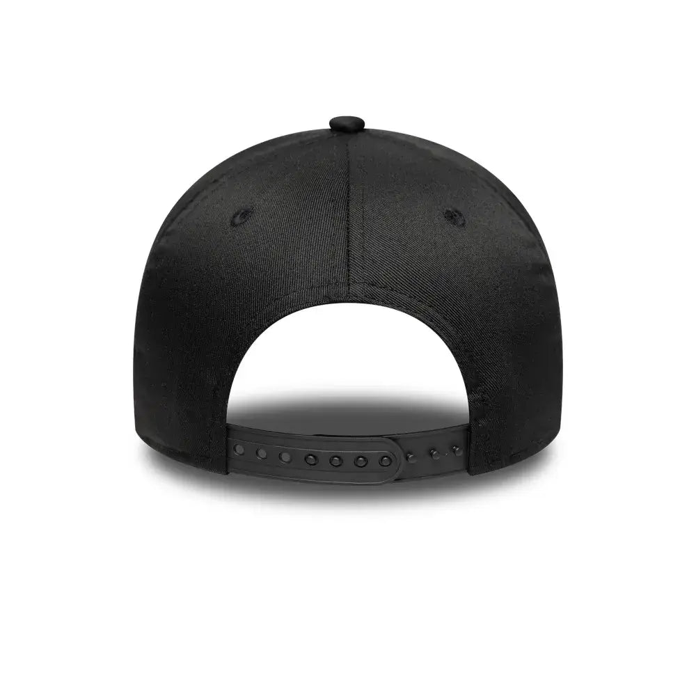 NEW ERA 9FORTY E-FRAME NBA CHICAGO BULLS METALLIC GORRA AJUSTABLE NEGRA