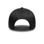 NEW ERA 9FORTY E-FRAME NBA CHICAGO BULLS METALLIC GORRA AJUSTABLE NEGRA