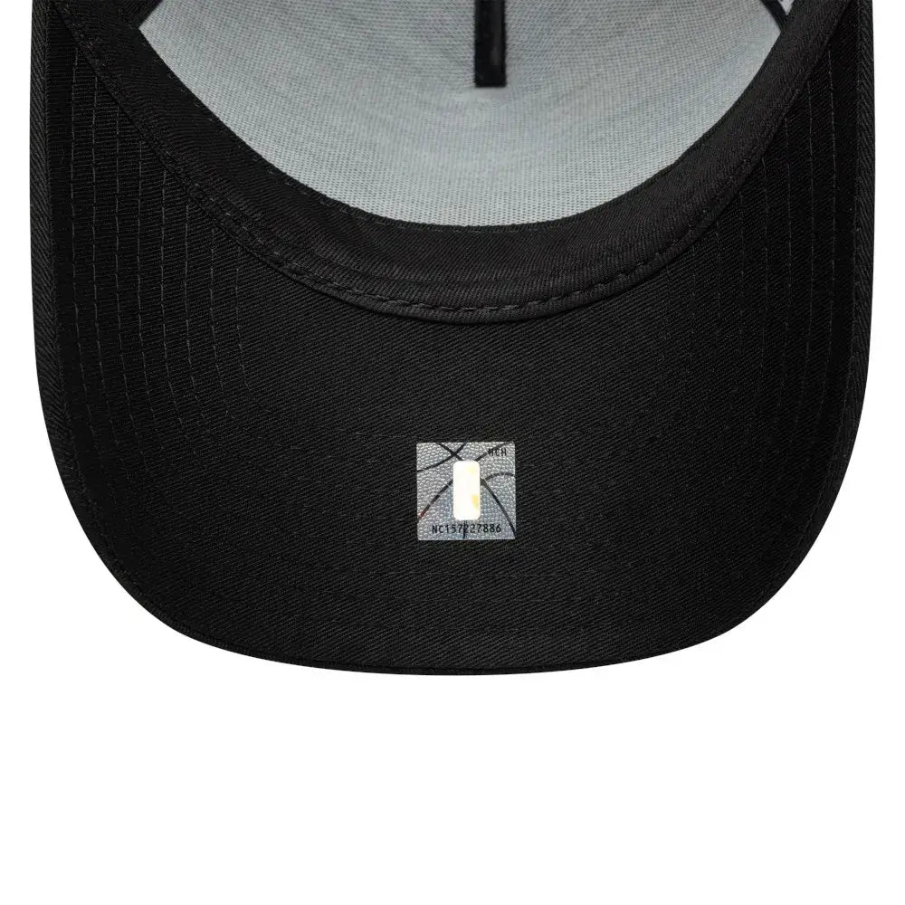 NEW ERA 9FORTY E-FRAME NBA CHICAGO BULLS METALLIC GORRA AJUSTABLE NEGRA