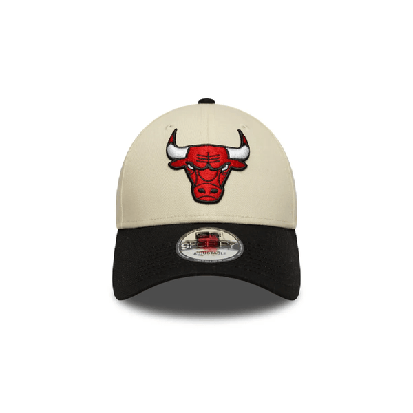 NEW ERA 9FORTY NBA CHICAGO BULLS COLOUR BLOCK TONAL GORRA AJUSTABLE BEIGE