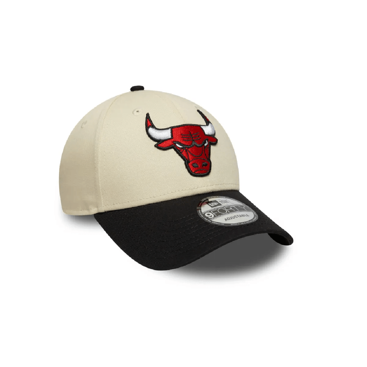 NEW ERA 9FORTY NBA CHICAGO BULLS COLOUR BLOCK TONAL GORRA AJUSTABLE BEIGE