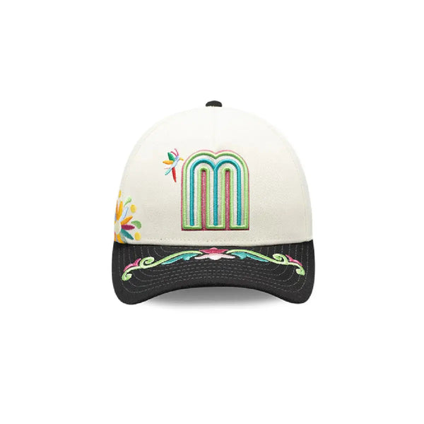 NEW ERA 9FORTY M-CROWN A-FRAME WORLD BASEBALL CLASSIC EMBROIDERY BLANCA
