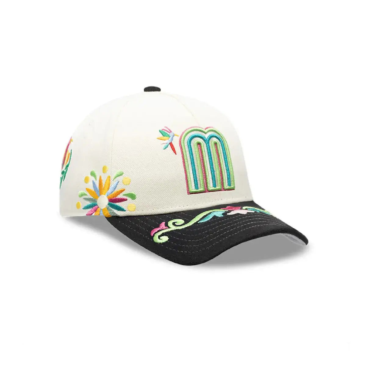 NEW ERA 9FORTY M-CROWN A-FRAME WORLD BASEBALL CLASSIC EMBROIDERY BLANCA