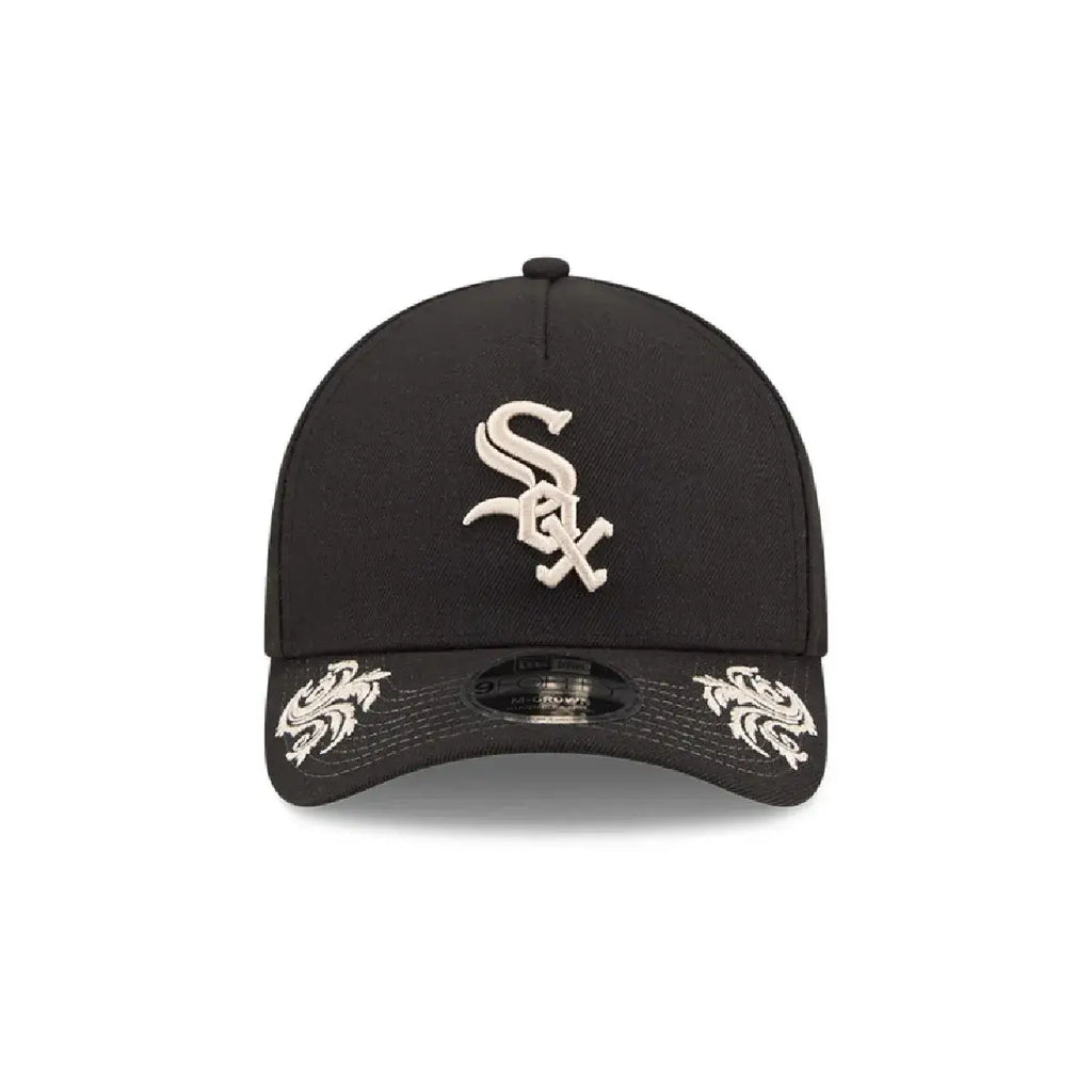 NEW ERA 9FORTY M-CROWN MLB CHICAGO WHITE SOX WOODMARK GORRA AJUSTABLE NEGRA