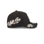 NEW ERA 9FORTY M-CROWN MLB CHICAGO WHITE SOX WOODMARK GORRA AJUSTABLE NEGRA