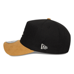 NEW ERA 9FORTY E-FRAME MLB LOS ANGELES DODGERS SUEDE VISOR GORRA AJUSTABLE NEGRA