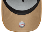 NEW ERA 9FORTY E-FRAME MLB CHICAGO WHITE SOX SUEDE VISOR GORRA AJUSTABLE NEGRA