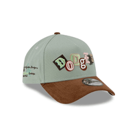 NEW ERA 9FORTY A-FRAME MLB LOS ANGELES DODGERS DIY NOTE GORRA AJUSTABLE CAFE