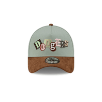 NEW ERA 9FORTY A-FRAME MLB LOS ANGELES DODGERS DIY NOTE GORRA AJUSTABLE CAFE