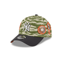 NEW ERA 9FORTY A-FRAME MLB NEW YORK YANKEES TIGER CAMO GORRA AJUSTABLE VERDE