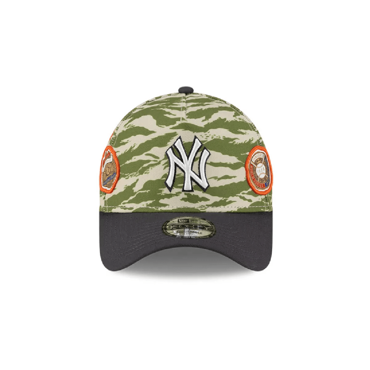 NEW ERA 9FORTY A-FRAME MLB NEW YORK YANKEES TIGER CAMO GORRA AJUSTABLE VERDE