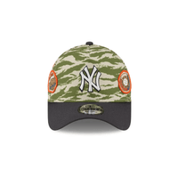 NEW ERA 9FORTY A-FRAME MLB NEW YORK YANKEES TIGER CAMO GORRA AJUSTABLE VERDE