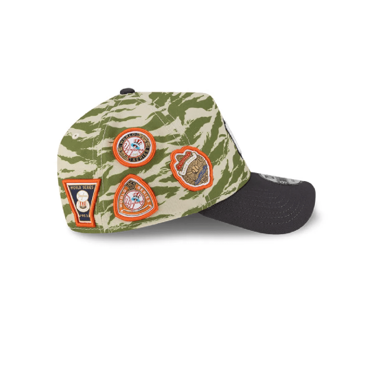 NEW ERA 9FORTY A-FRAME MLB NEW YORK YANKEES TIGER CAMO GORRA AJUSTABLE VERDE