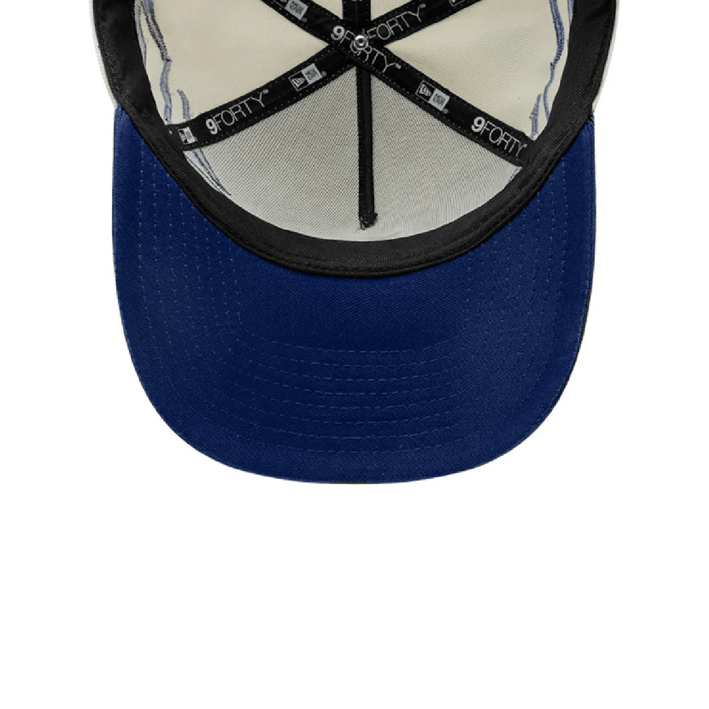 NEW ERA 9FORTY A-FRAME MLB LOS ANGELES DODGERS FLAME GORRA AJUSTABLE BLANCA