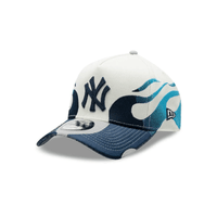 NEW ERA 9FORTY A-FRAME MLB NEW YORK YANKEES FLAME GORRA AJUSTABLE BLANCA