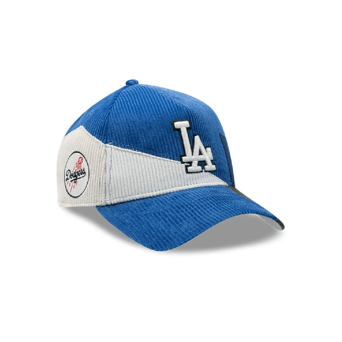 NEW ERA 9FORTY A-FRAME MLB LOS ANGELES DODGERS PATCHWORK GORRA AJUSTABLE AZUL