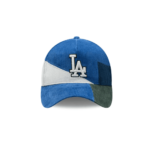 NEW ERA 9FORTY A-FRAME MLB LOS ANGELES DODGERS PATCHWORK GORRA AJUSTABLE AZUL