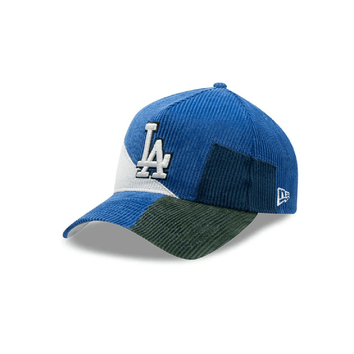 NEW ERA 9FORTY A-FRAME MLB LOS ANGELES DODGERS PATCHWORK GORRA AJUSTABLE AZUL