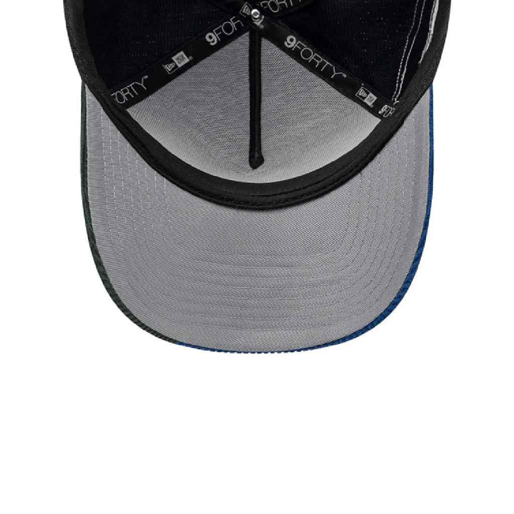 NEW ERA 9FORTY A-FRAME MLB LOS ANGELES DODGERS PATCHWORK GORRA AJUSTABLE AZUL