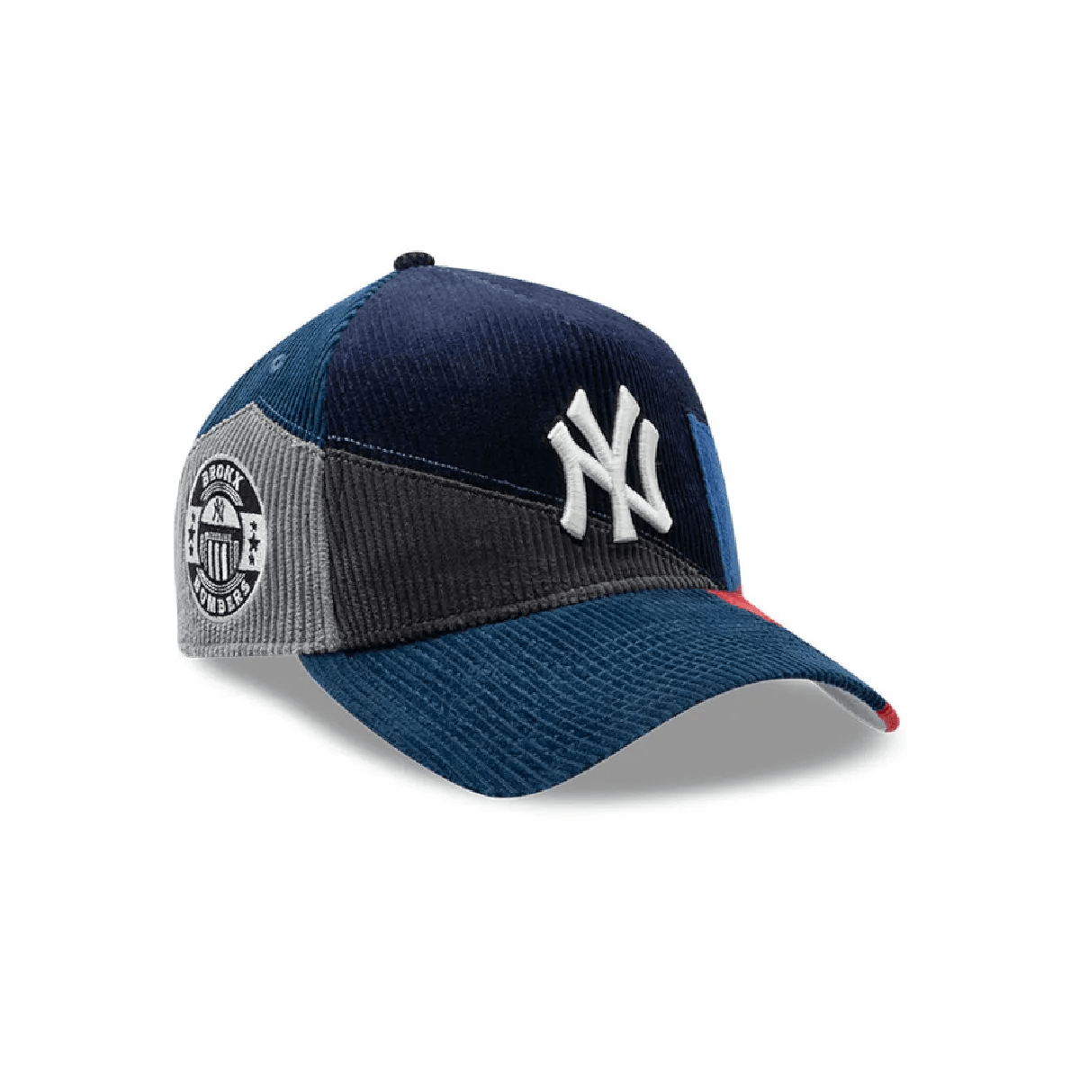 NEW ERA 9FORTY A-FRAME MLB NEW YORK YANKEES PATCHWORK GORRA AJUSTABLE AZUL