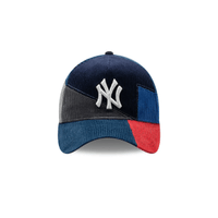 NEW ERA 9FORTY A-FRAME MLB NEW YORK YANKEES PATCHWORK GORRA AJUSTABLE AZUL