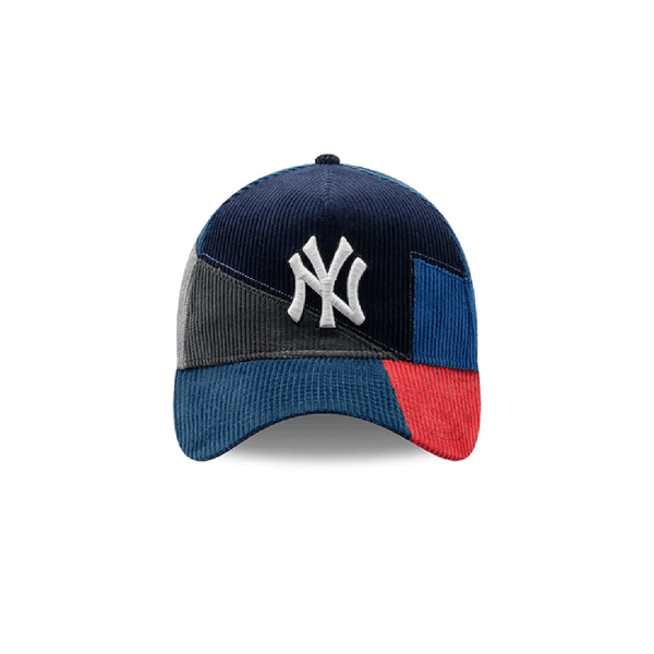 NEW ERA 9FORTY A-FRAME MLB NEW YORK YANKEES PATCHWORK GORRA AJUSTABLE AZUL