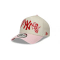 NEW ERA 9FORTY E-FRAME MLB NEW YORK YANKEES VALENTINES GORRA AJUSTABLE BEIGE