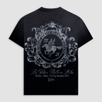 MONOIC TUTTO BENE I CAMISETA OVERSIZED CAVALLO NEGRO DESGASTADO