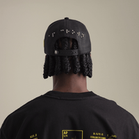 AP CROWN SIGNAL GORRA AJUSTABLE SIETE BLACK TRUCKER NEGRO