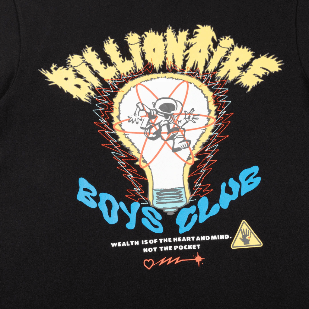 BILLIONAIRE BOYS CLUB WATTS CAMISETA NEGRA
