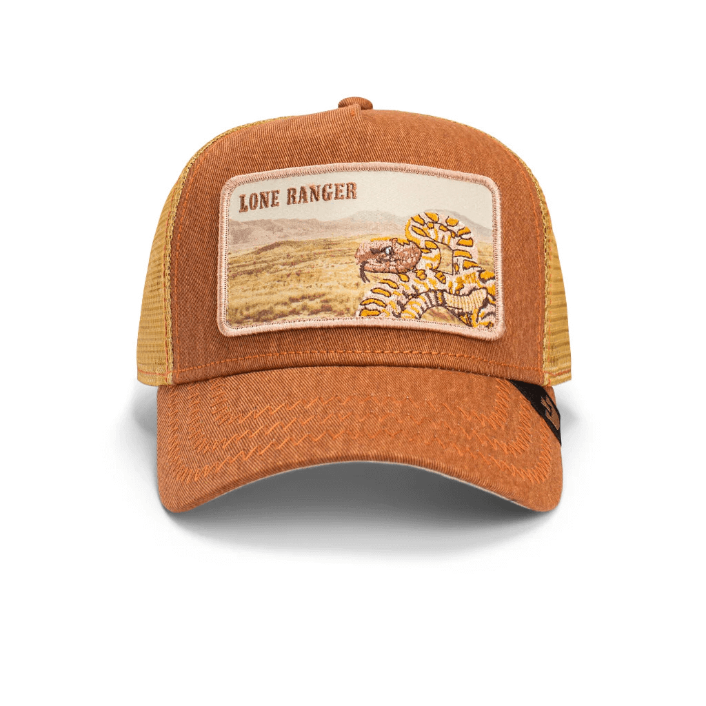 GOORIN BROS LONE RANGER GORRA CAMIONERA AJUSTABLE CAFE