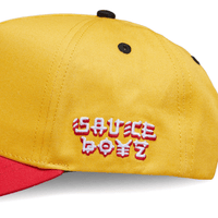 KINGS BRED THE SAUCE BOY GORRA AJUSTABLE AMARILLA / ROJO