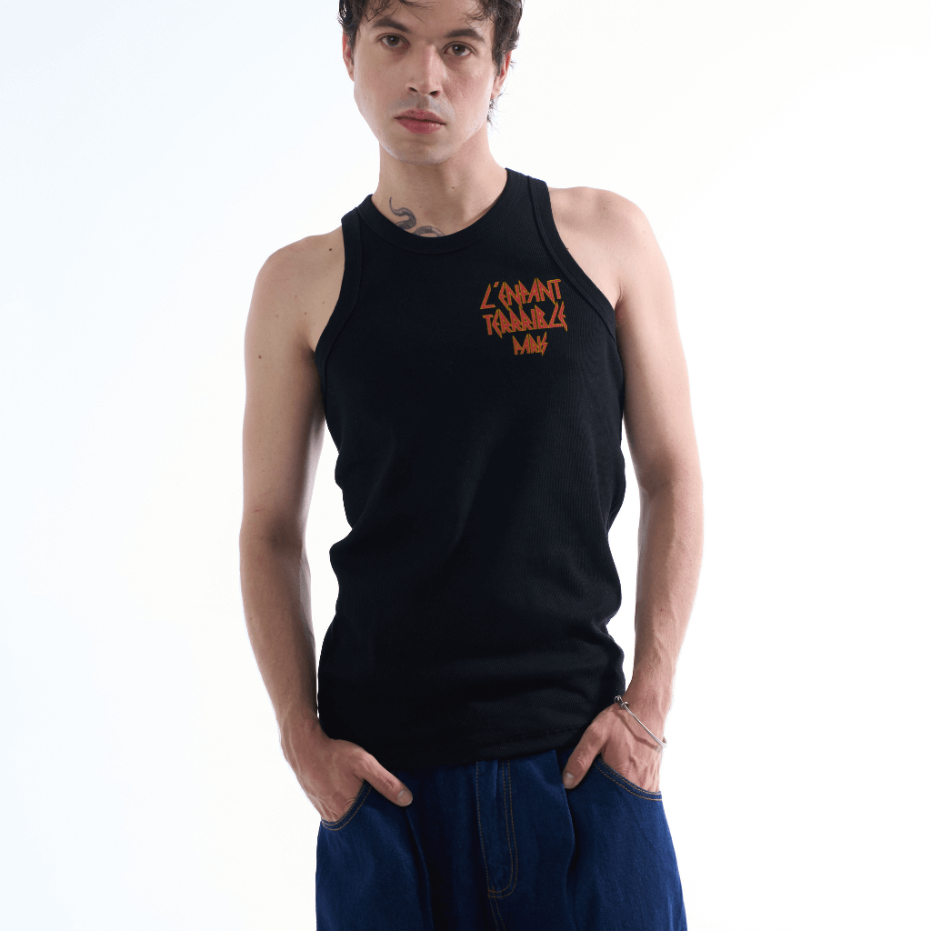 SINNERS ENFANT TERRIBLE TANK TOP HOMBRE NEGRO