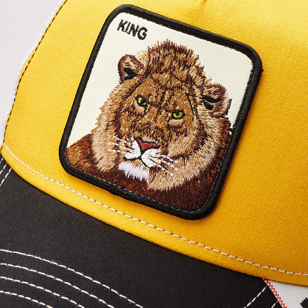 GOORIN BROS LEON 'MV LION' GORRA CAMIONERA AJUSTABLE AMARILLA