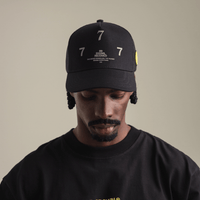 AP CROWN SIGNAL GORRA AJUSTABLE SIETE BLACK TRUCKER NEGRO