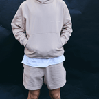 SINNERS GARMENTS SHORTS DE ALGODON BEIGE
