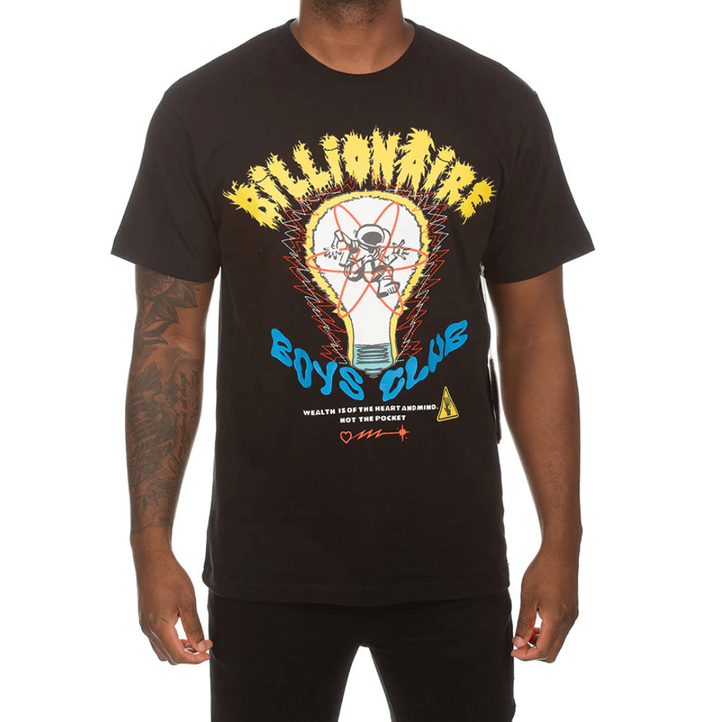 BILLIONAIRE BOYS CLUB WATTS CAMISETA NEGRA