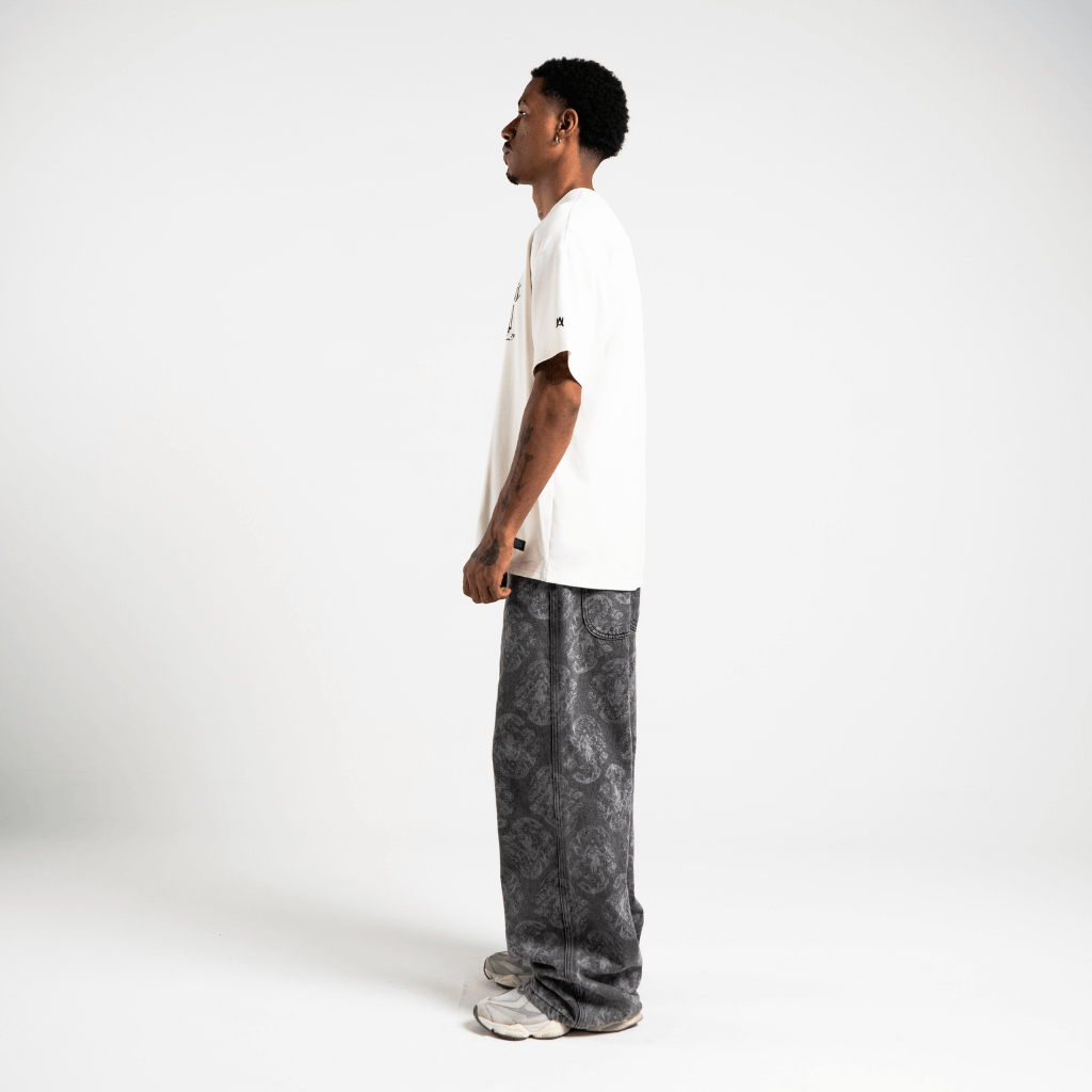 AURUM METROPOLIS III METROBOAT CAMISETA OVERSIZED BEIGE