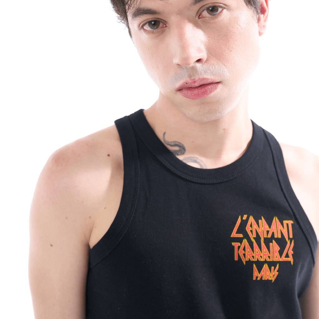 SINNERS ENFANT TERRIBLE TANK TOP HOMBRE NEGRO