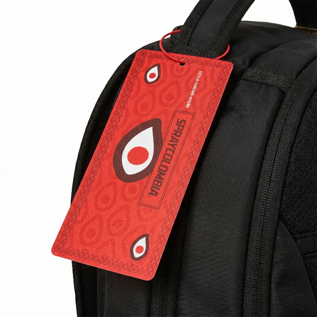 MORRAL SPRAYCOLOMBIA BLACK CORE BACKPACK NEGRO