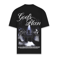 AURUM STARS I GODS PLAN CAMISETA OVERSIZED NEGRA