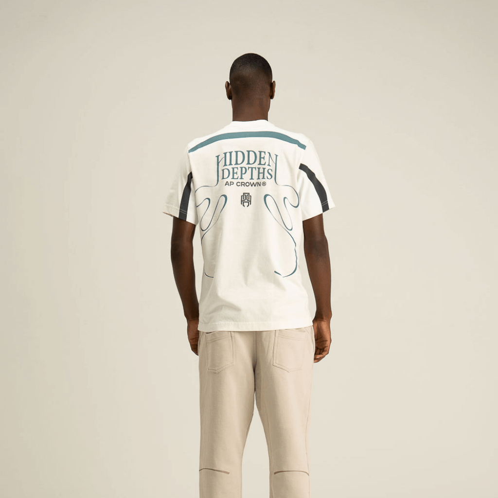 AP CROWN HIDDEN DEPTHS ZENITH CAMISETA REGULAR FIT BLANCA