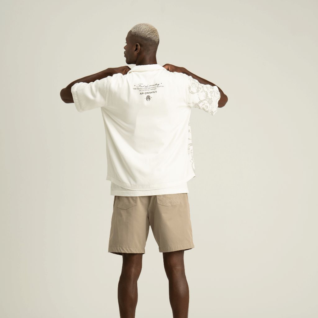 AP CROWN HILOS SAGRADOS KAEL CAMISA REGULAR BLANCA