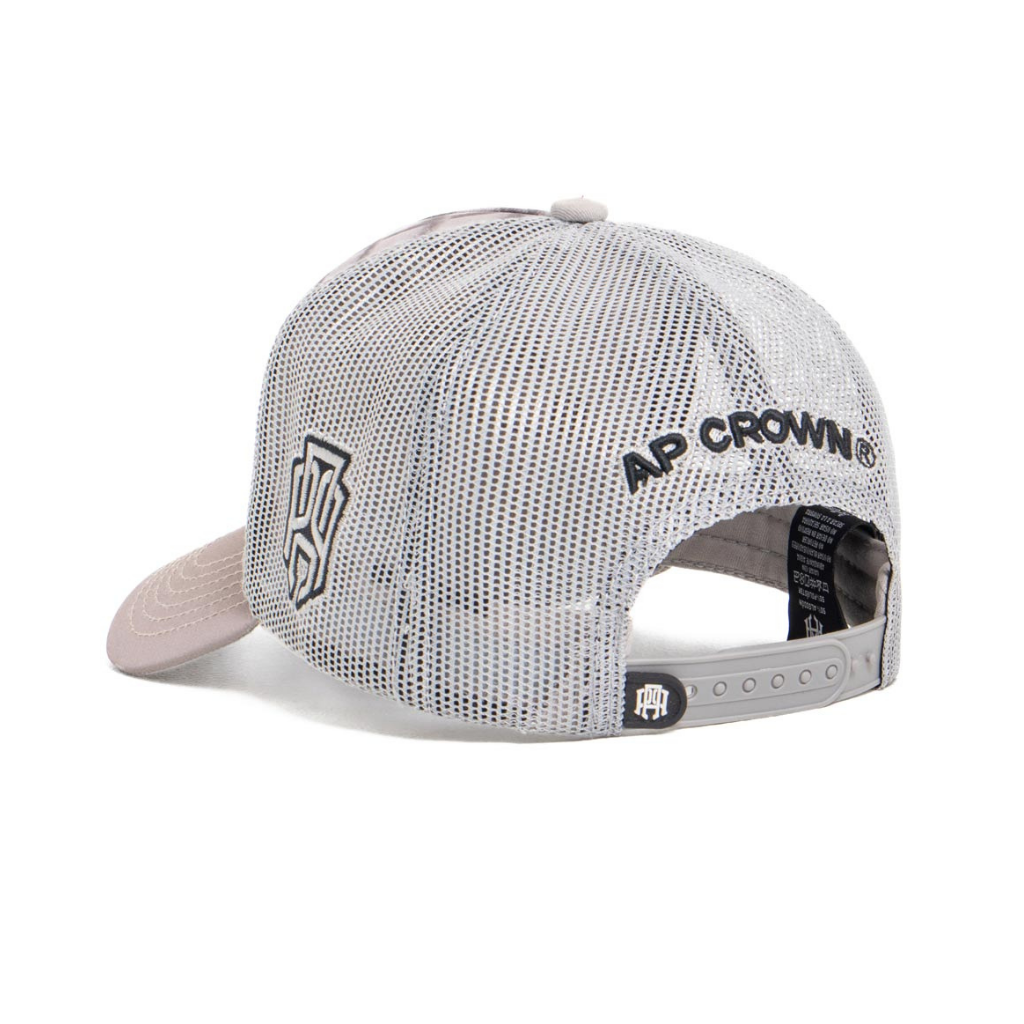 AP CROWN GODS LANGUAGE BAST GORRA AJUSTABLE GRIS