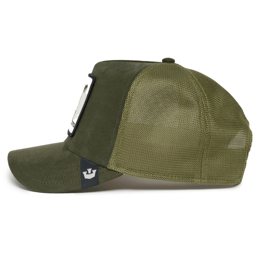 GOORIN BROS VACA THE SUEDE COW GORRA CAMIONERA AJUSTABLE VERDE
