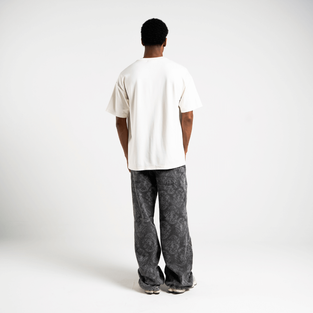 AURUM METROPOLIS III METROBOAT CAMISETA OVERSIZED BEIGE