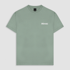 MONOIC TIMELESS V2 CAMISETA LOGO OVERSIZED VERDE MENTA