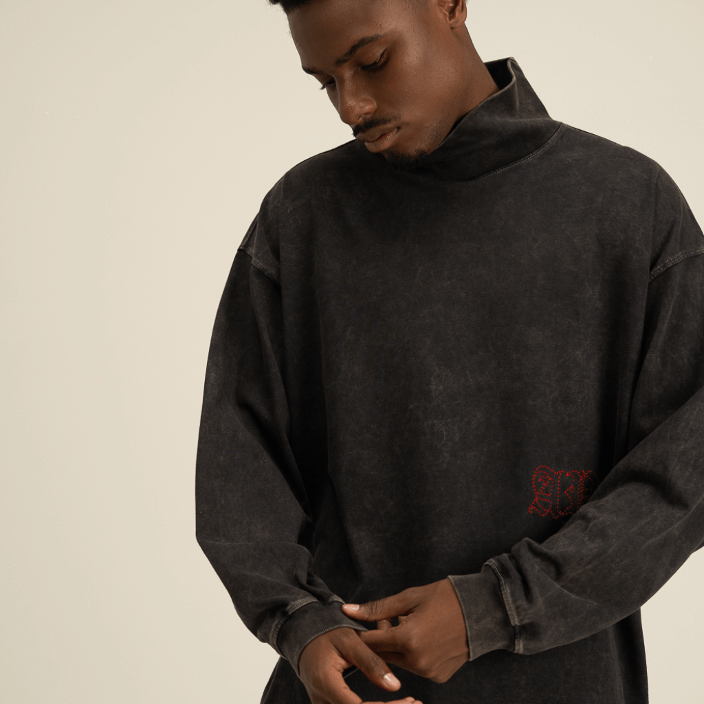 AP CROWN FIAT LUX OMEGA PULLOVER MANGA LARGA  NEGRO