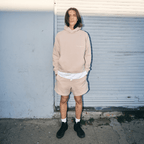SINNERS GARMENTS SHORTS DE ALGODON BEIGE