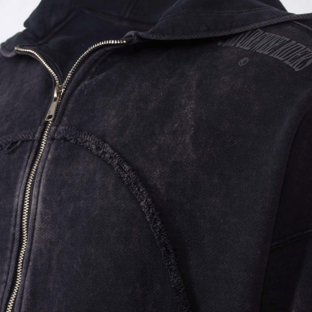 CULTUREWISE TWO STROKE SAINTS BUZOS DE CIERRE OVERSIZED TWO STROKE NEGRO